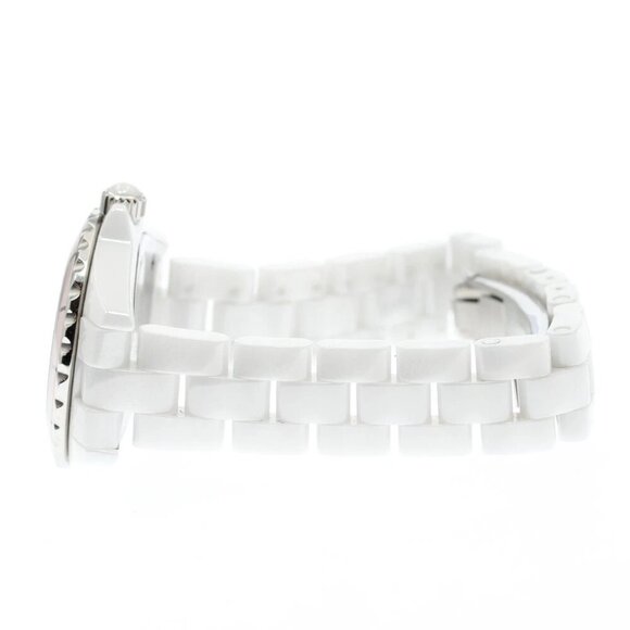 CHANEL J12 H4466 8P diamond white Dial Quartz Ladies Watch - Picture 11 of 11